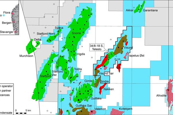 Oil discovery from Visund in the North Sea