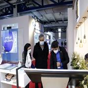 غرفه گروه گسترش انرژی پاسارگاد در روز پایانی از بیستمین نمایشگاه بین المللی صنعت برق ایران