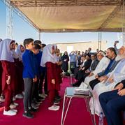 گزارش تصویری از مراسم افتتاح مدرسه پاسارگاد زینبی قشم