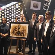دومین تابلوی نقاشی نفت و‌ قیر به نفع انجمن اتیسم ایران یک میلیارد تومان فروش رفت