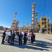 مدیران روابط عمومی پالایشگاه‌های کشور از «پالایشگاه نفت فوق سنگین پاسارگاد قشم» بازدید کردند