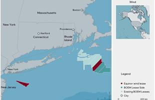 Equinor acquires offshore wind lease outside Massachusetts