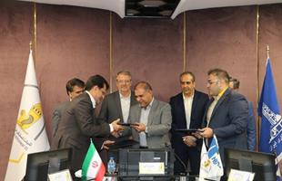 مراسم امضای قرارداد مشارکت مهندسی، تامین کالا و خدمات حفاری در توسعه میدان‎های سپهر و جفیر