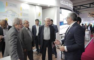 بازدید معاونت برق و یوتیلیتی گروه گسترش انرژی پاسارگاد از غرفه این شرکت در نمایشگاه صنعت برق ایران