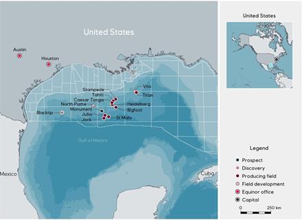 Equinor to increase share in high value asset in deepwater US Gulf of Mexico