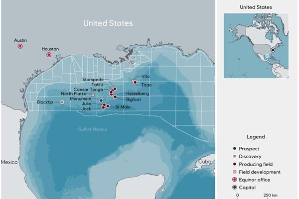 Oil discovery in the deep-water US Gulf of Mexico
