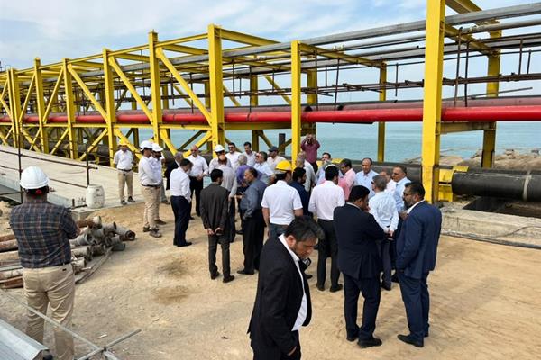 Foreign Ministry Official Visits PEDC Projects