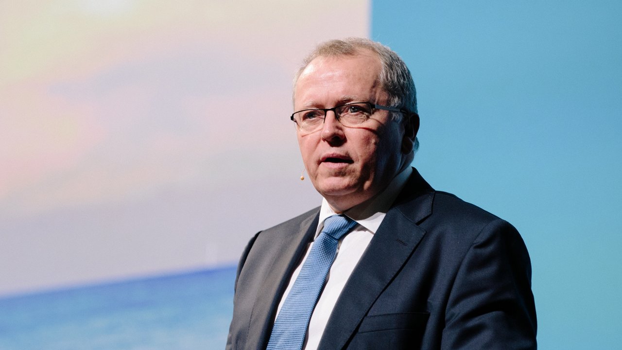 Chief executive Eldar Sætre. (Photo: Ole Jørgen Bratland / Equinor ASA)