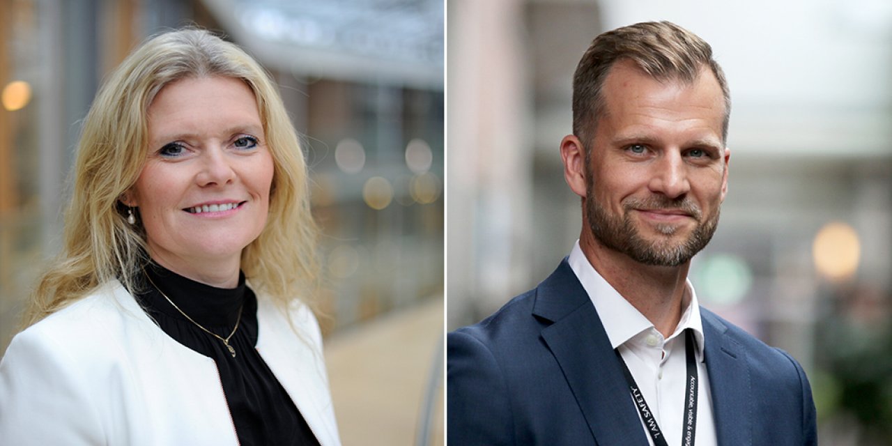 Peggy Krantz-Underland (left), Equinor’s chief procurement officer, and Erik Gustav Kirkemo, senior vice president for drilling & well. Peggy Krantz-Underland (left), Equinor’s chief procurement officer, and Erik Gustav Kirkemo, senior vice president for drilling & well.