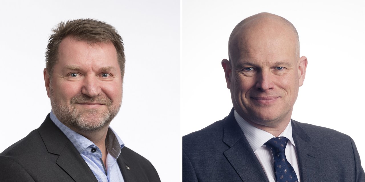 Geir Tungesvik, executive vice president for Technology, Projects and Drilling, and Arne Sigve Nylund, executive vice president for Development and Production Norway.
