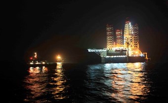 حفاری دریایی میدان نفتی سیری