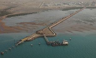عملیات ساخت و بهره برداری از اسکله حراء قشم